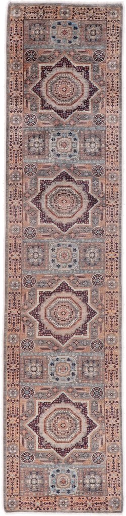 Mamluk Tappeto orientale 350 x 80 (Afghanistan) Annodato A Mano