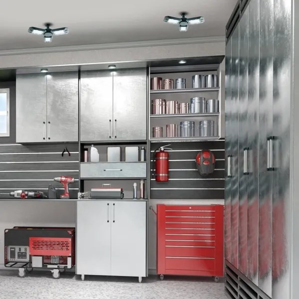 LED Proiettore da soffitto 3xE27/16,7W/230V 4000K