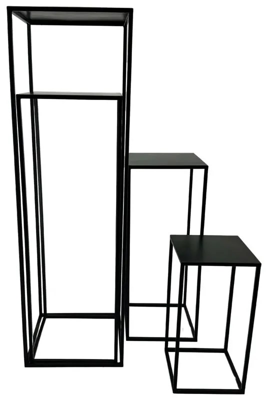 Tavolino appoggio nero