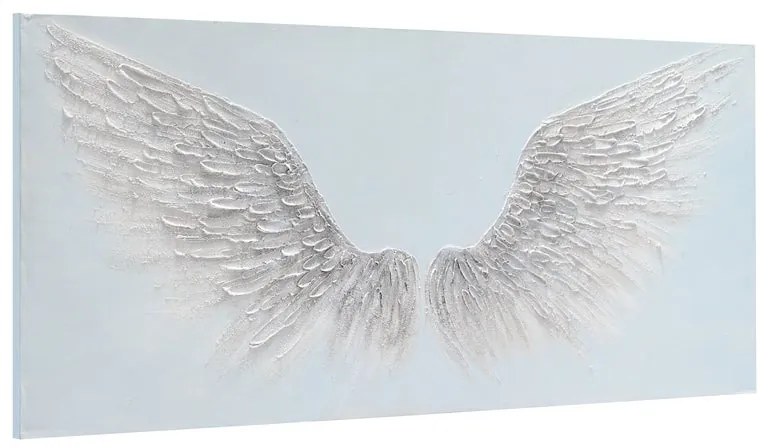 Dipinto su tela Ali, grigio / argento 65 x 150 cm