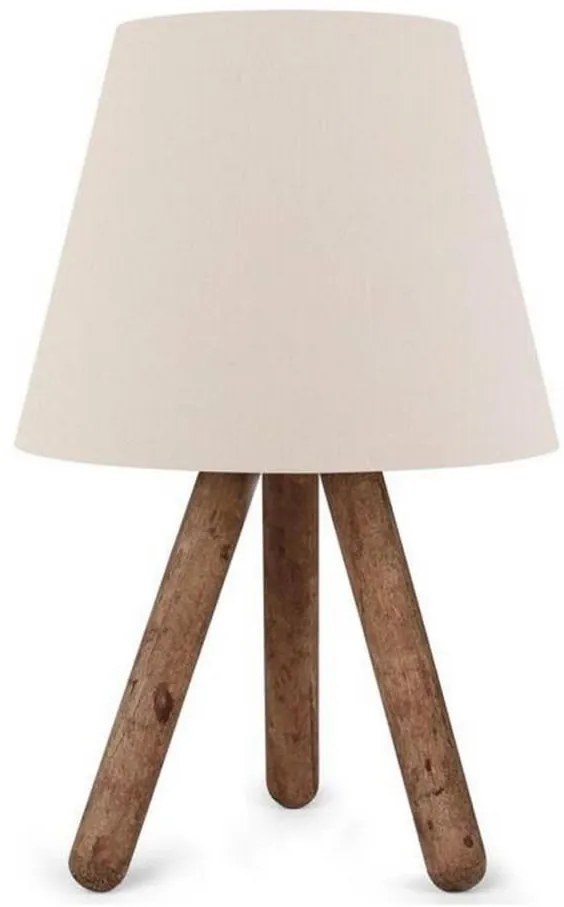 Lampada da tavolo AYD 1xE27/60W/230V beige/marrone