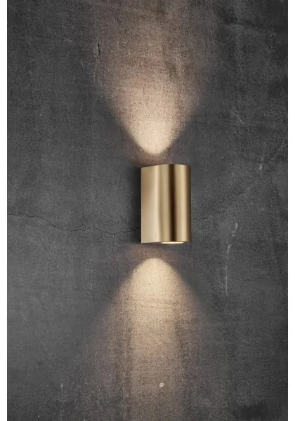 Nordlux - Applique da esterno CANTO 2xGU10/28W/230V IP44 ottone