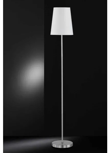 Wofi 3329.01.06.6000 - Lampada da terra FYNN 1xE27/60W/230V bianco