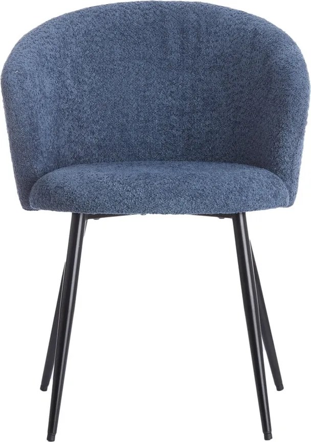 Set di sedie da pranzo blu in metallo 2 pz Radaja – Light &amp; Living