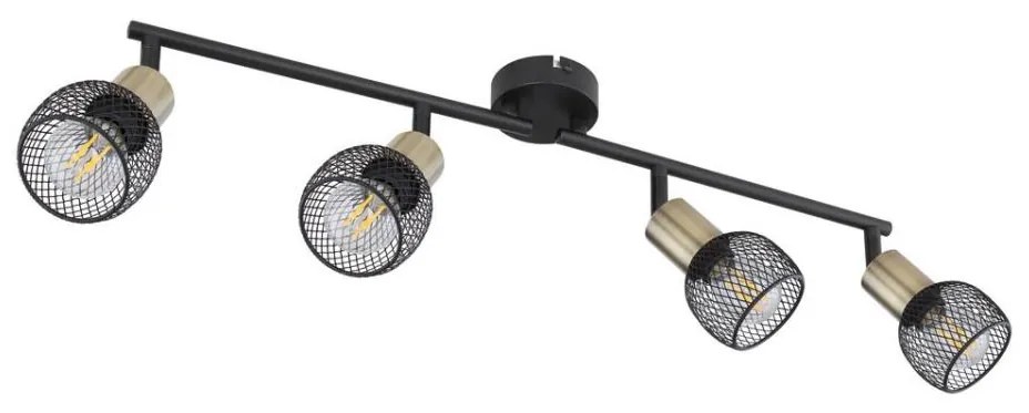 Globo 54028-4 - Faretto FIASTRA 4xE14/40W/230V