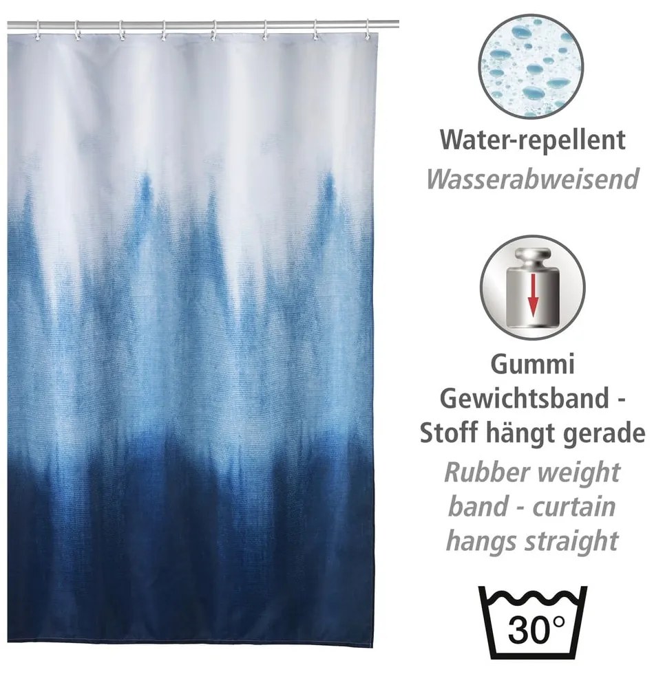 Tenda da doccia 180x200 cm Alara - Wenko