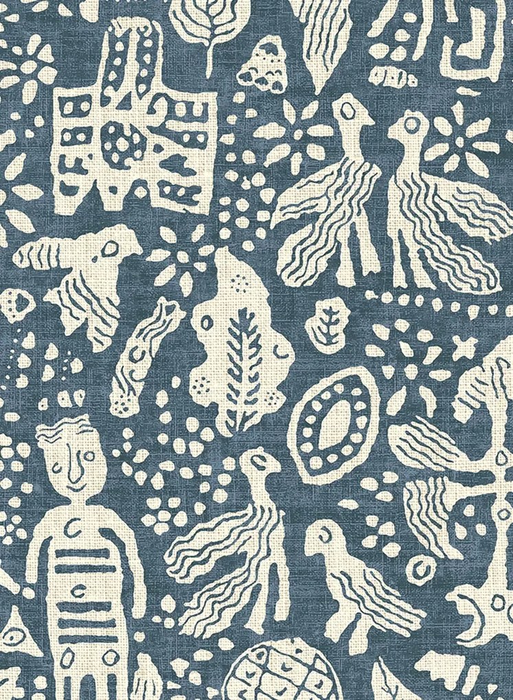 Lewis & Wood Carta da parati Minna Maze - Marmara
