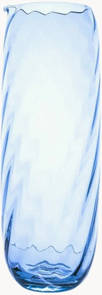 Caraffa in vetro soffiato Swirl Daily