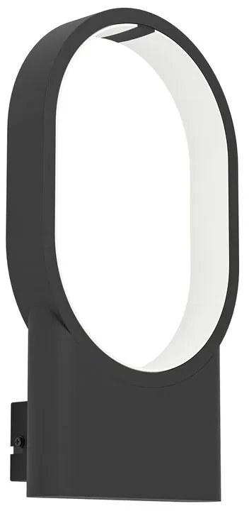 Applique LED design Codriales nero IP20, luce bianco caldo 1400 lumen, EGLO