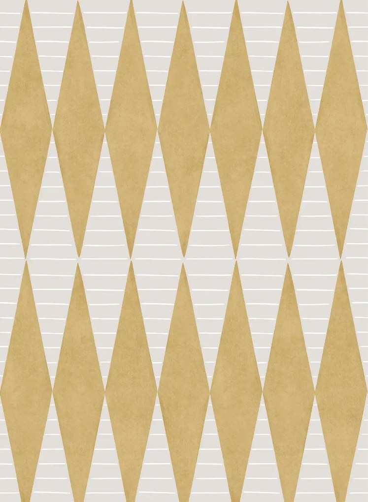 Coordonne Carta da parati Warrior - Ocre