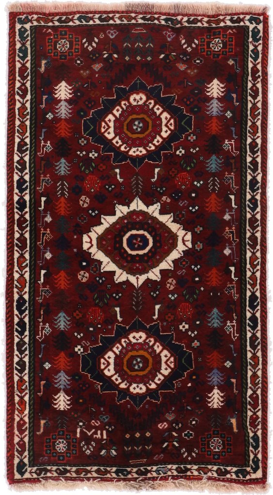 Tappeto persiano 80 x 140 (Iran) Tessuto A Mano