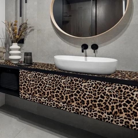 Pellicola adesiva Leopard Skin 1