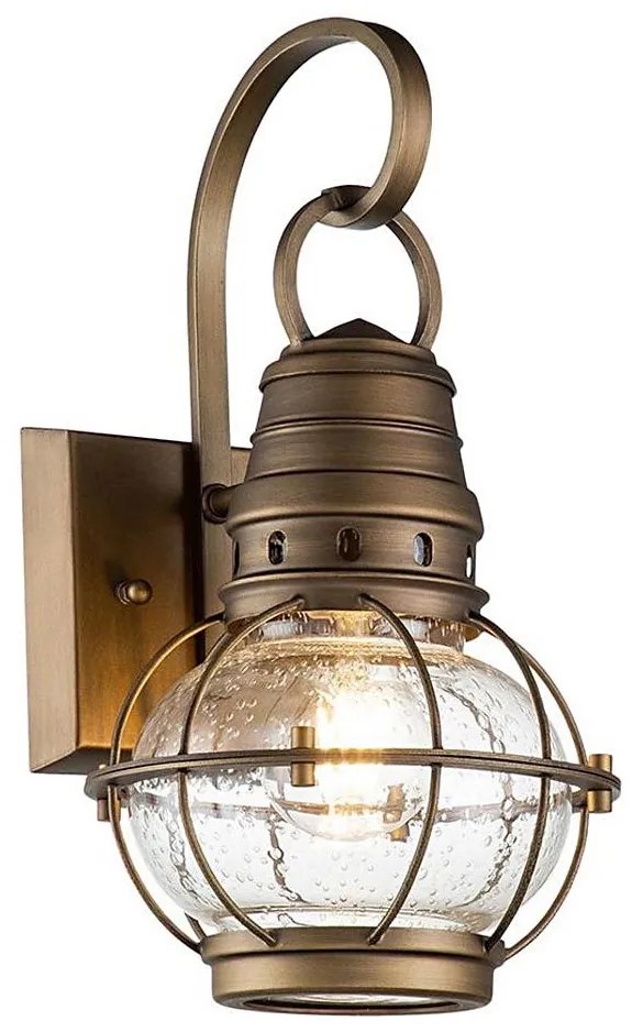 Kichler KL-BRIDGEPOINT-S-NBR - Lampada da esterno BRIDGEPOINT 1xE27/60W/230V IP44