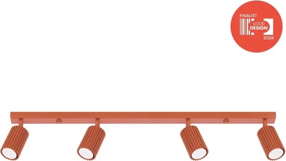 Brilagi - Faretto CRESTO 4xGU10/10W/230V rosso