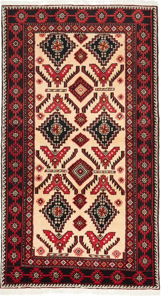 Tappeto 200 x 110 (Iran) Annodato A Mano