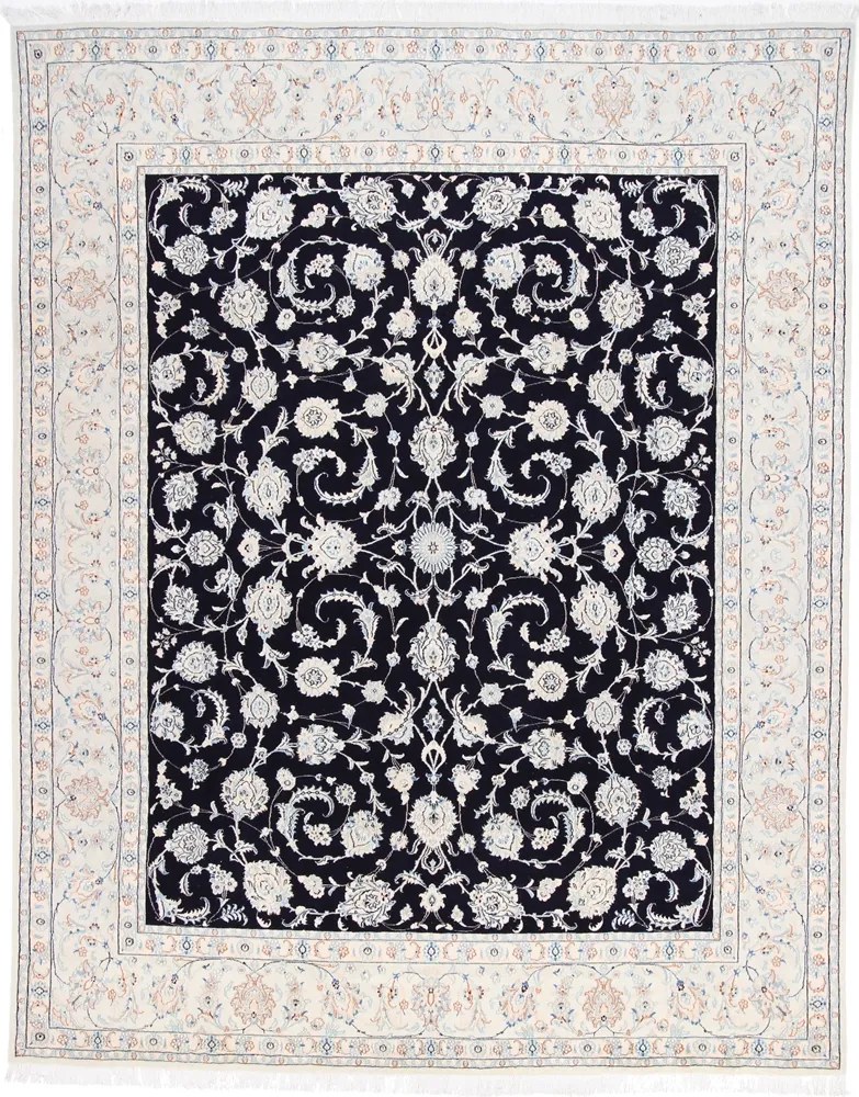 Nain Tappeto 310x250 Beige (Iran) Annodato A Mano