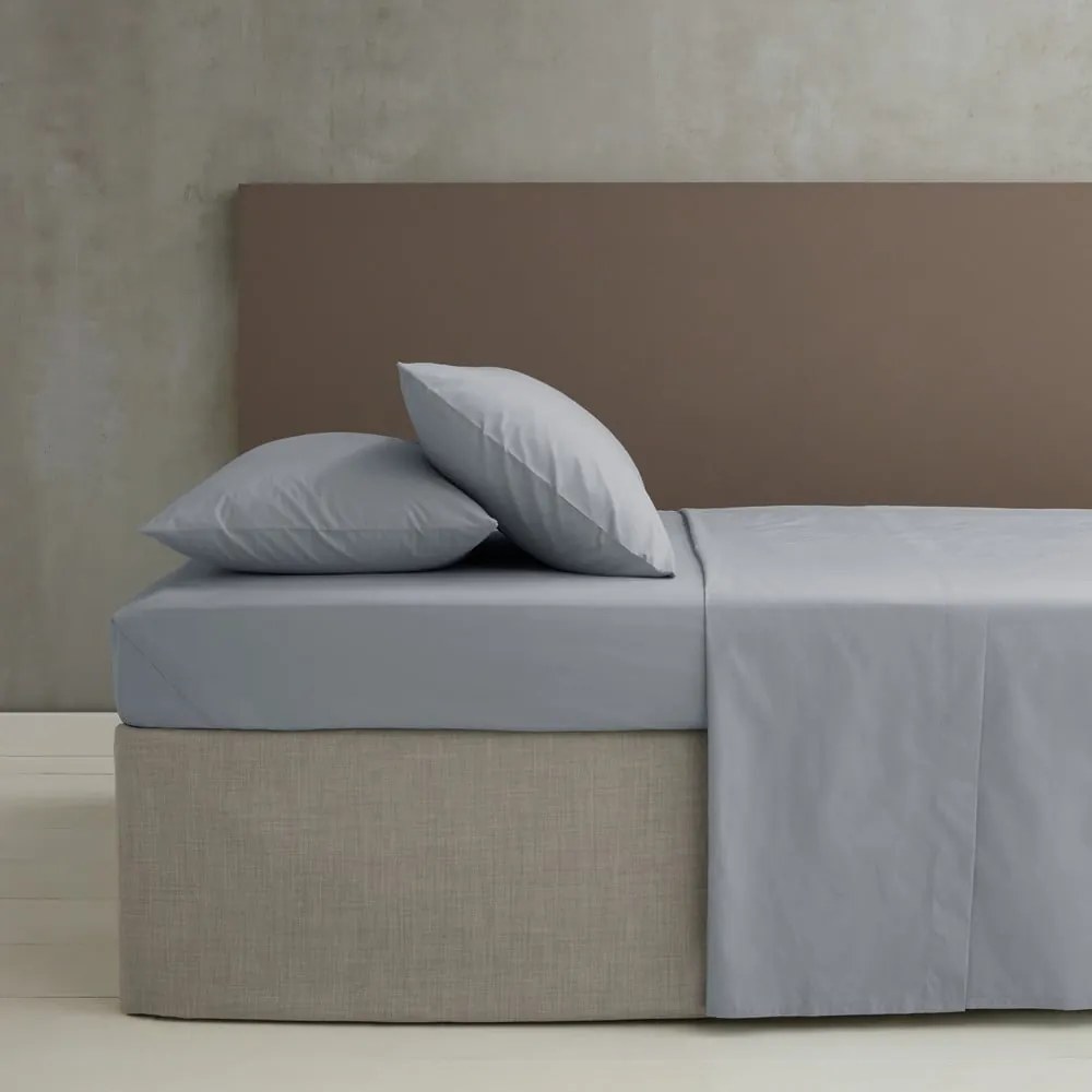 Lenzuolo con angoli grigio in percalle 275x275 cm Easy Iron Percale – Catherine Lansfield