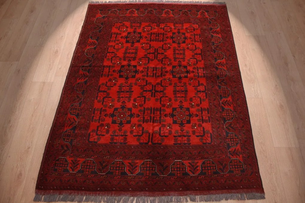 Tappeto 150x200 (Afghanistan) Annodato A Mano
