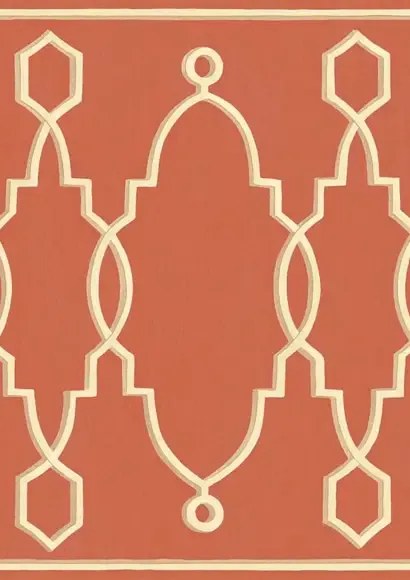 Bordüre Parterre von Cole & Son - Red