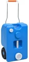 Serbatoio d'Acqua con Ruote per Campeggio 25 L Blu cod mxl 69654