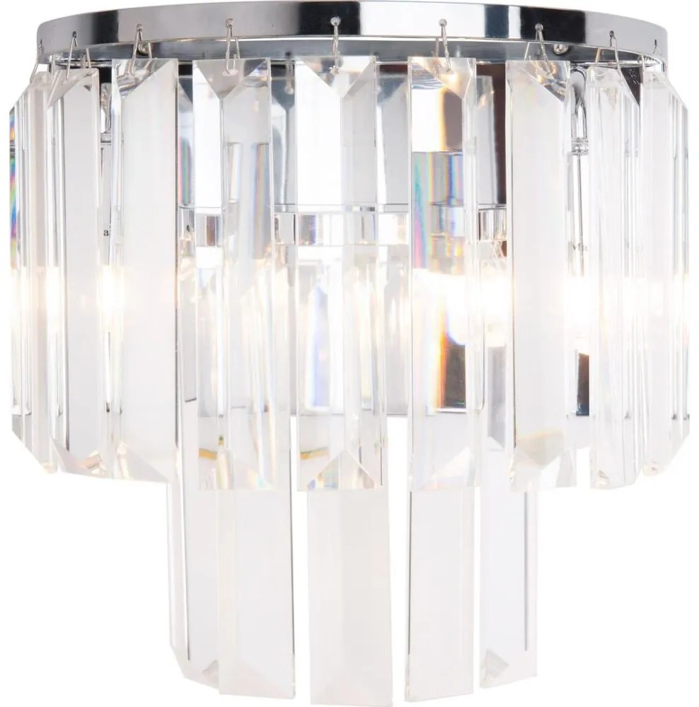 MAXLIGHT W0209 - Applique MONACO 2xG9/40W/230V cromo