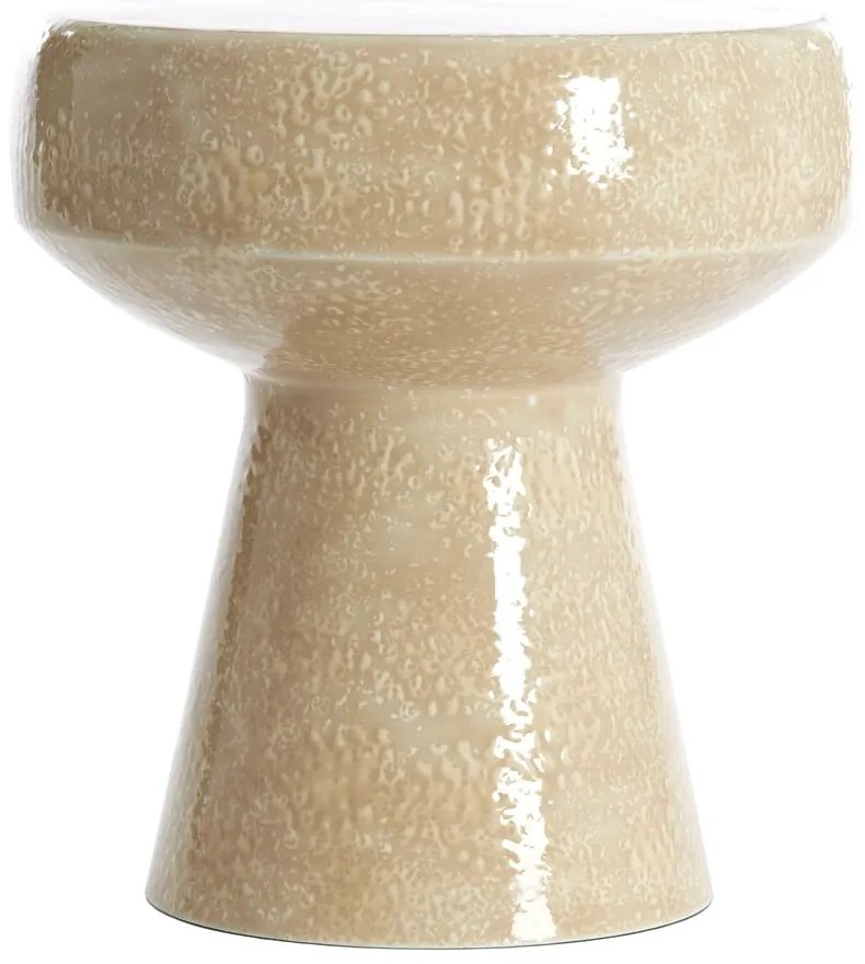 Tavolino rotondo in metallo ø 38 cm Dakwa - Light &amp; Living