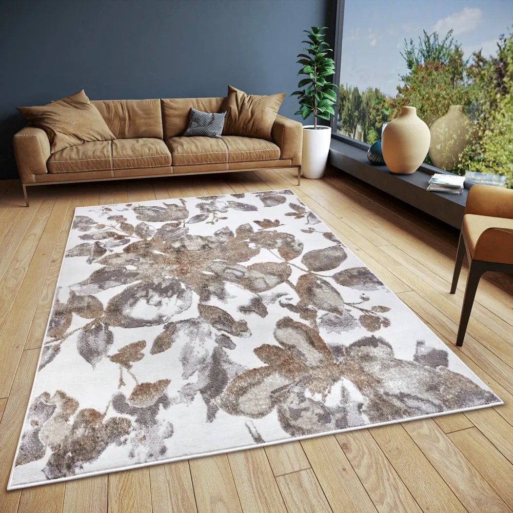 Tappeto grigio-marrone 120x170 cm Shine Floral - Hanse Home