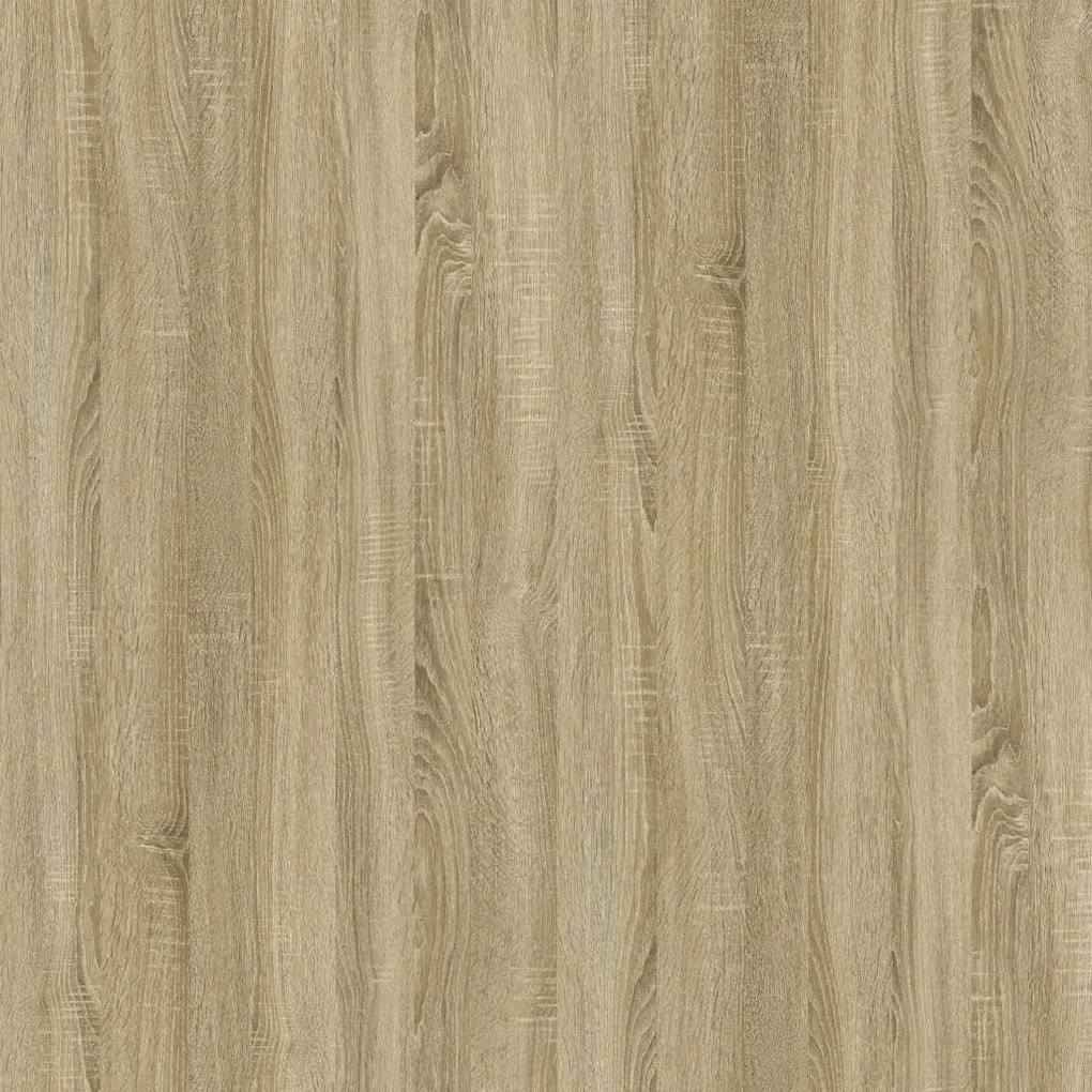 Comodini 2 pz Rovere Sonoma 40x35x50 cm