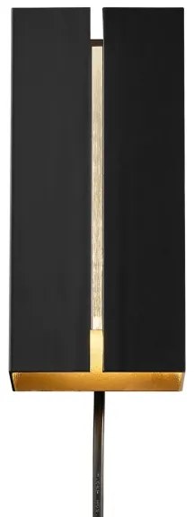 Nordlux - Lampada da parete dimmerabile CURTIZ 2xLED 4,5W 230V nero