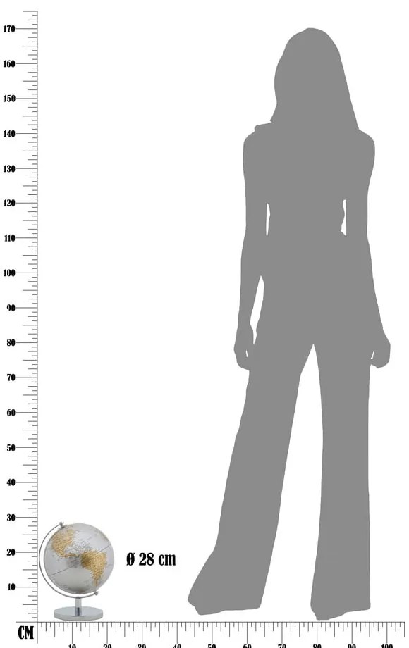 Globo ø 20 cm Silver - Mauro Ferretti