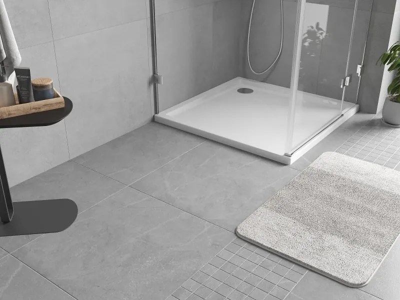 Mexen Flow piatto doccia quadrato slim 90 x 90 cm, bianco lucido - 46S109090