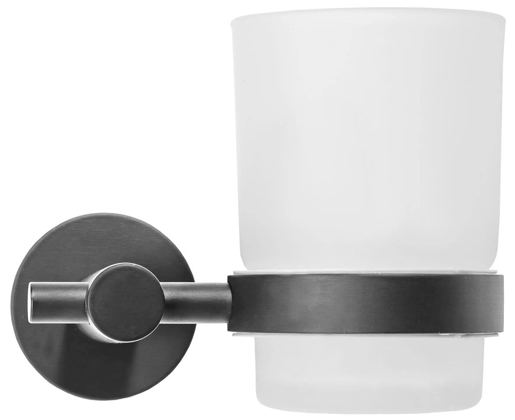 Tazza da bagno 322233A LEO Dark Titanium