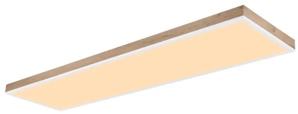 Globo 416080WWD5-CCT- Plafoniera LED dimmerabile DORO LED/36W/230V 2700-6500K + telecomando marrone