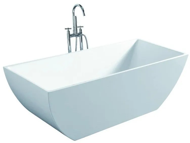 Kamalu - Vasca da bagno 150x75cm installazione freestanding in acrilico| K15A