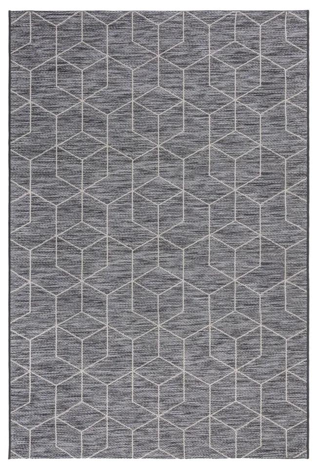 Tappeto grigio per esterni 120x170 cm Napoli - Flair Rugs