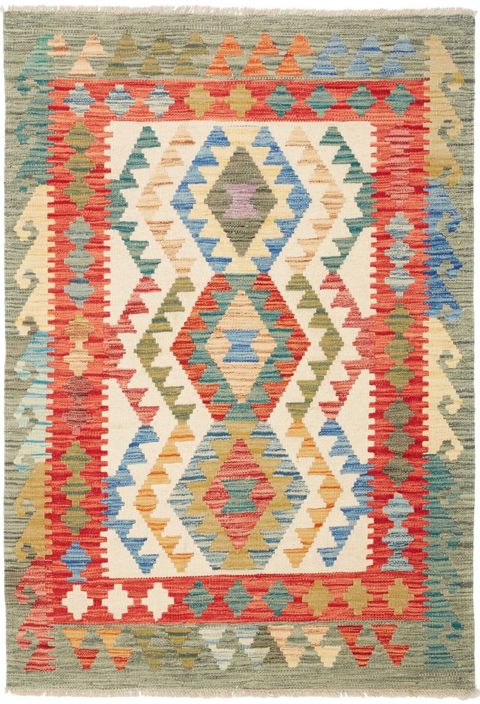 Kilim Tappeto orientale 100 x 140 (Pakistan) Tessuto A Mano