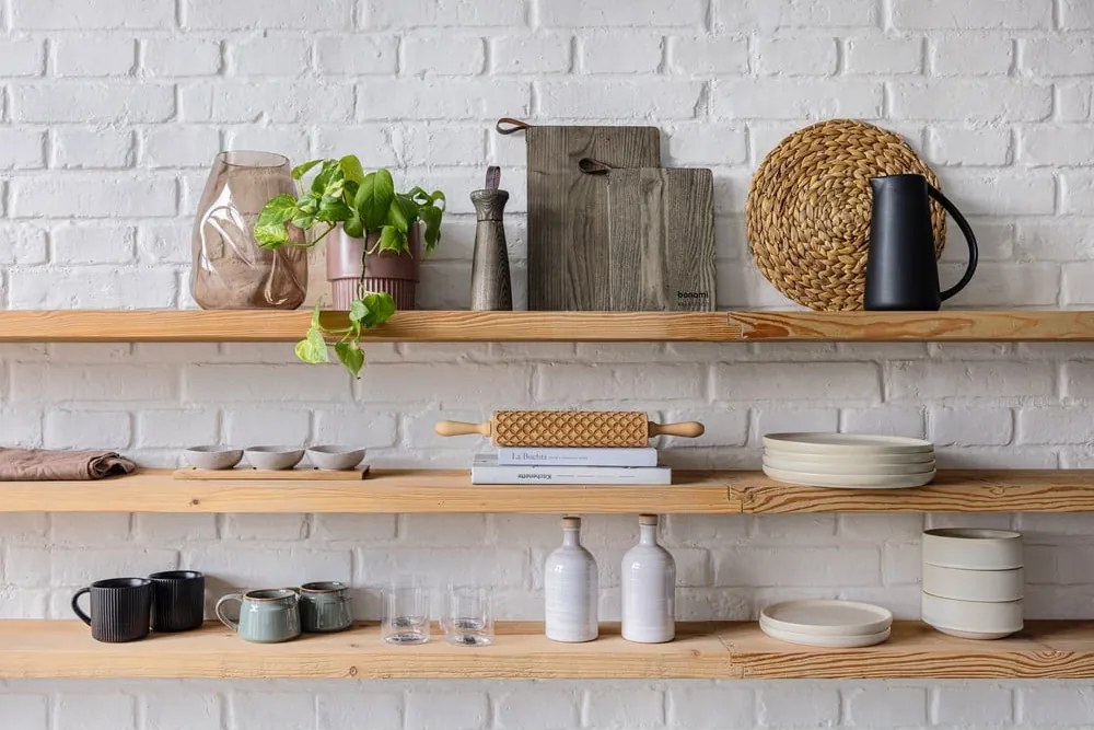 Tagliere in legno da servizio 26 x 18 cm Rustic – Bonami Selection