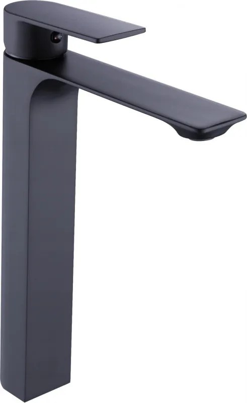 Mexen Alexa rubinetto lavabo alto, nero - 71210-70