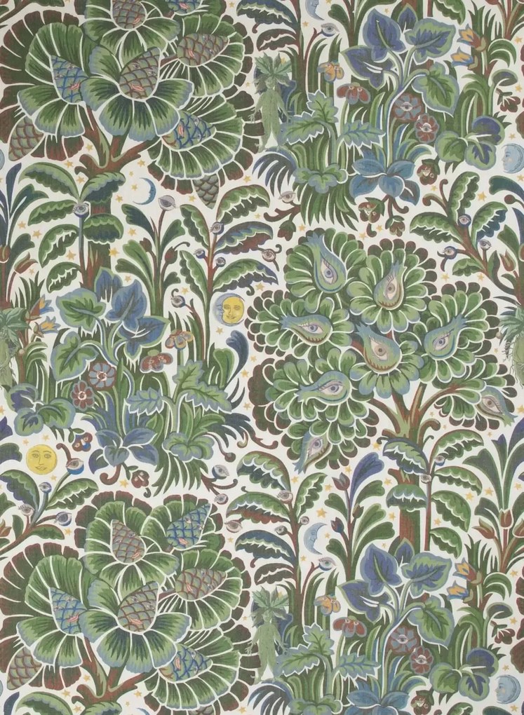 House of Hackney Carta da parati Moon Garden - Verde