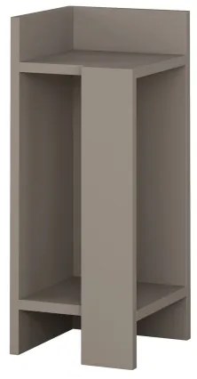 Comodino ELOS 60x25 cm grigio