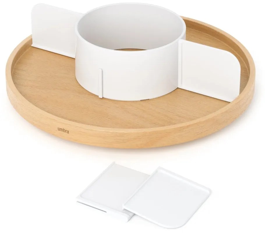 Organizer da bagno in legno in colore naturale Bellwood - Umbra