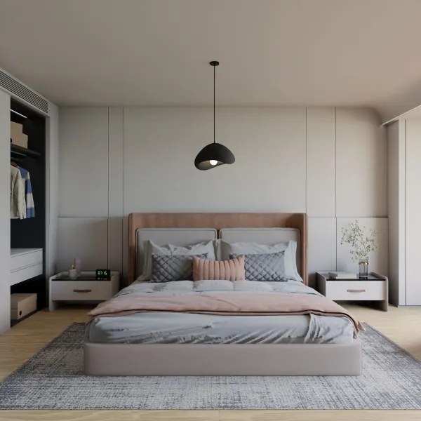 Brilagi - Lampada a sospensione WABI SABI su cavo 1xE27/40W/230V Ø 33 cm nero