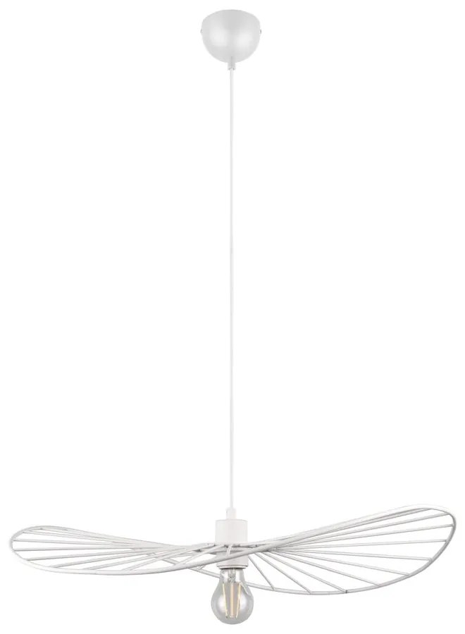 Apparecchio a sospensione bianco ø 60 cm Chapeau - Reality