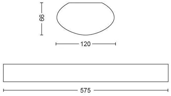 Philips 31248/31/P0 - Lampada tecnica LED AQUALINE LED/24W/230V IP65