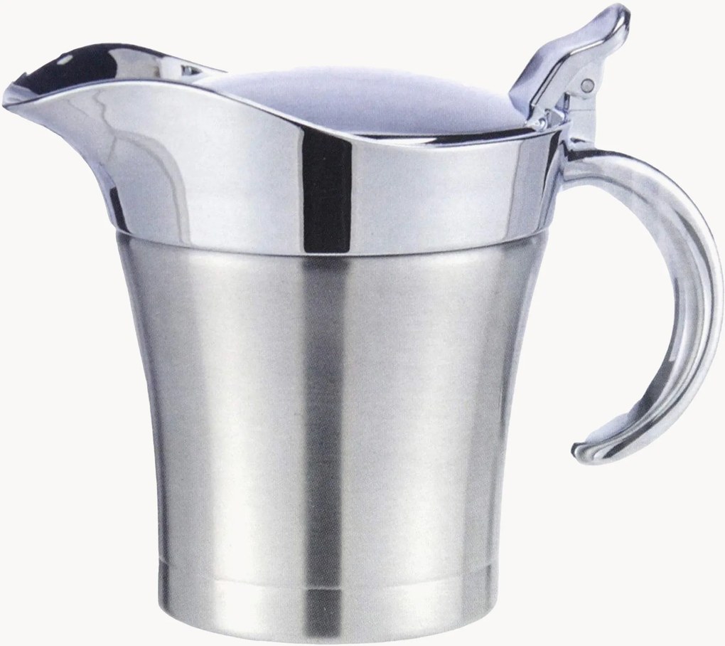 Lattiera in acciaio inox Nova