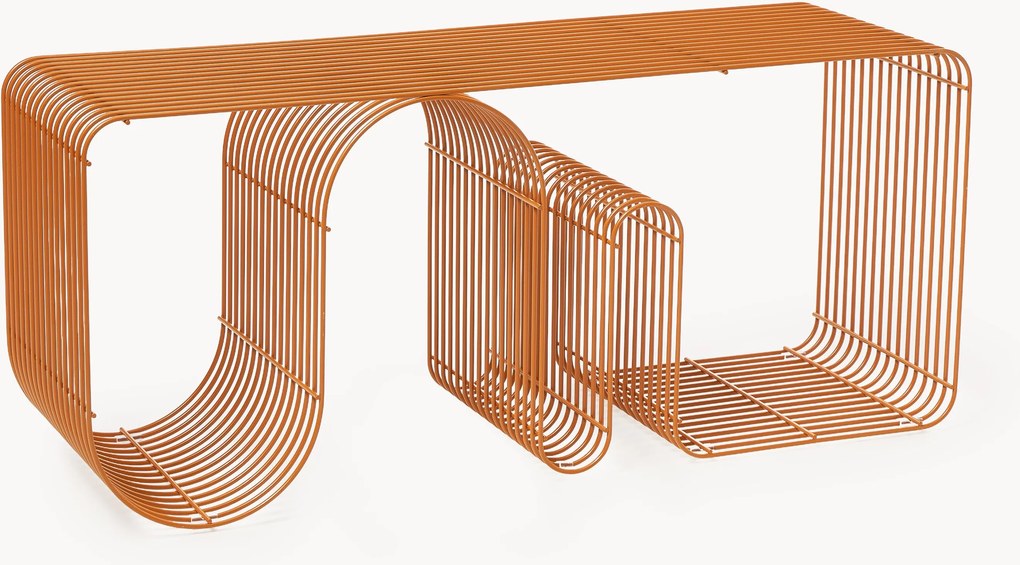 Panca in metallo Curva