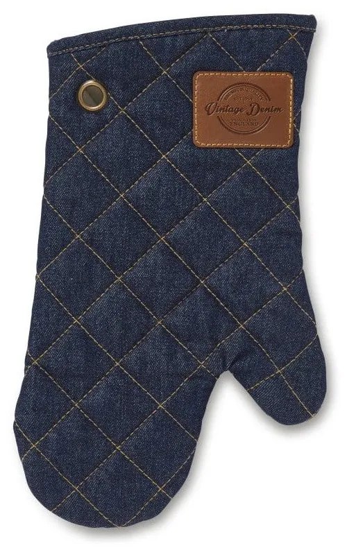 Set con grembiule e guanto da forno Oxford Denim - Cooksmart ®