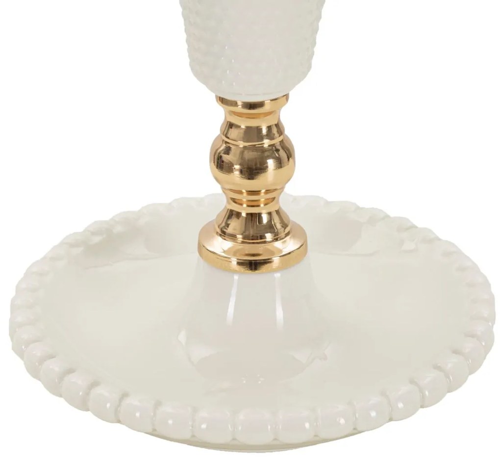 Lampada da Comodino Elegante Caserta 25x45 cm