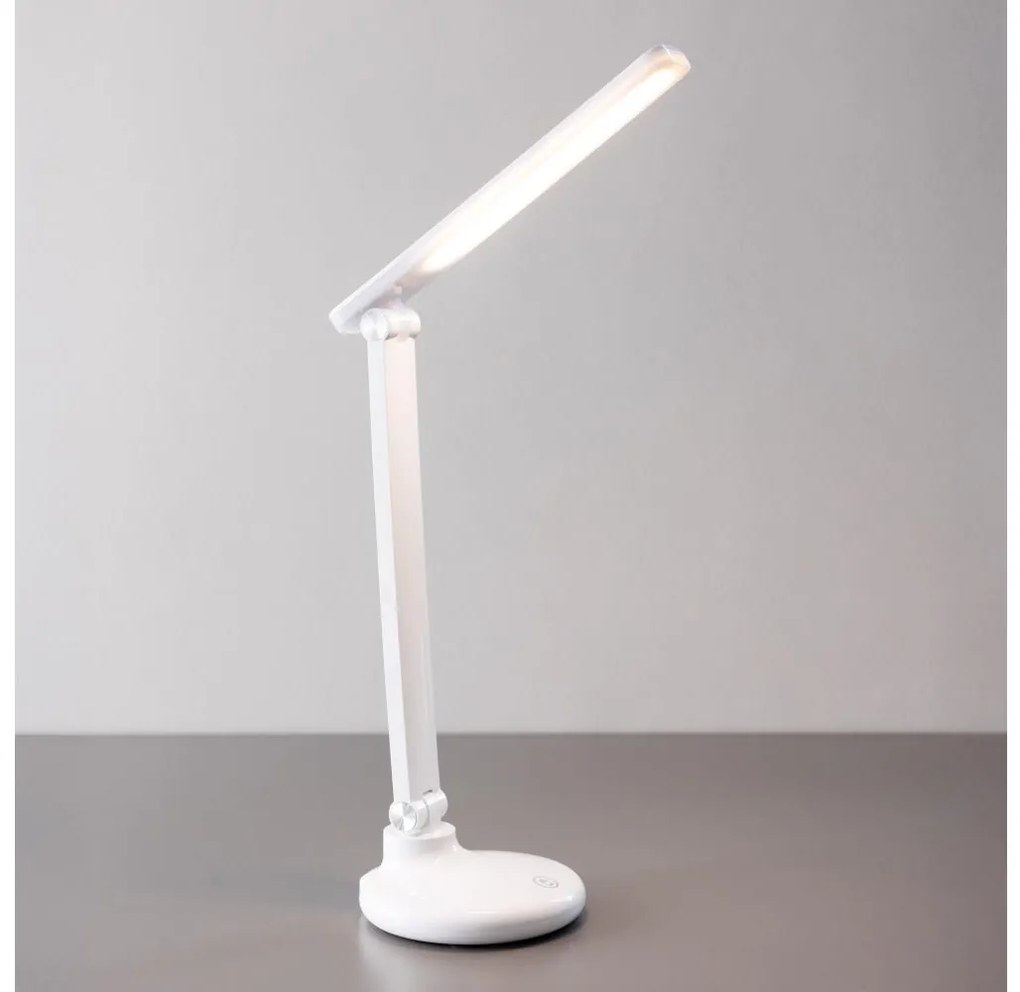 Zuma Line 1913-WH-LED Ricaricabile lampada da tavolo LED/6W/1200 mAh 3000/4500/6000K bianco