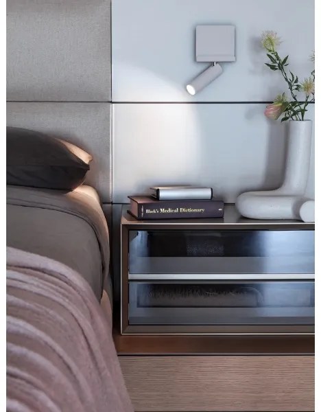 Redo 01-3083 - Luce Spot da parete a LED PANEL LED/3,5W/230V USB bianco